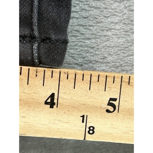 American Eagle Jeans Womens Sz 2 Short Black Jegging Super Stretch x4 Low Rise - Picture 12 of 13